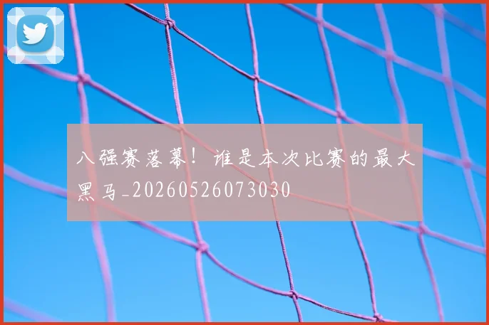 八强赛落幕!谁是本次比赛的最大黑马_20260526073030